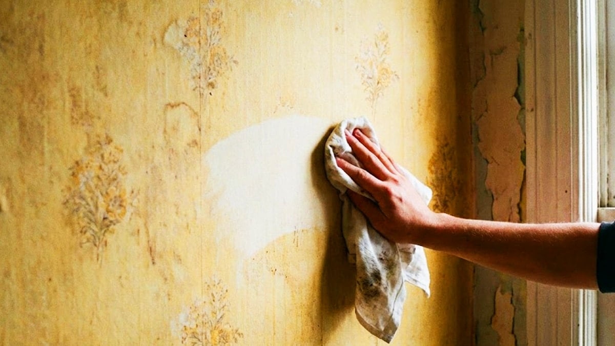 누렇게 변한 벽지 ‘이렇게’ 해보세요…다시 도배 안 해도 됩니다