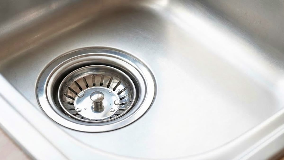 깨끗한 싱크대 배수구