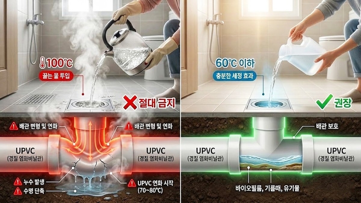 베란다 우수관 청소법 베란다 우수관 청소법