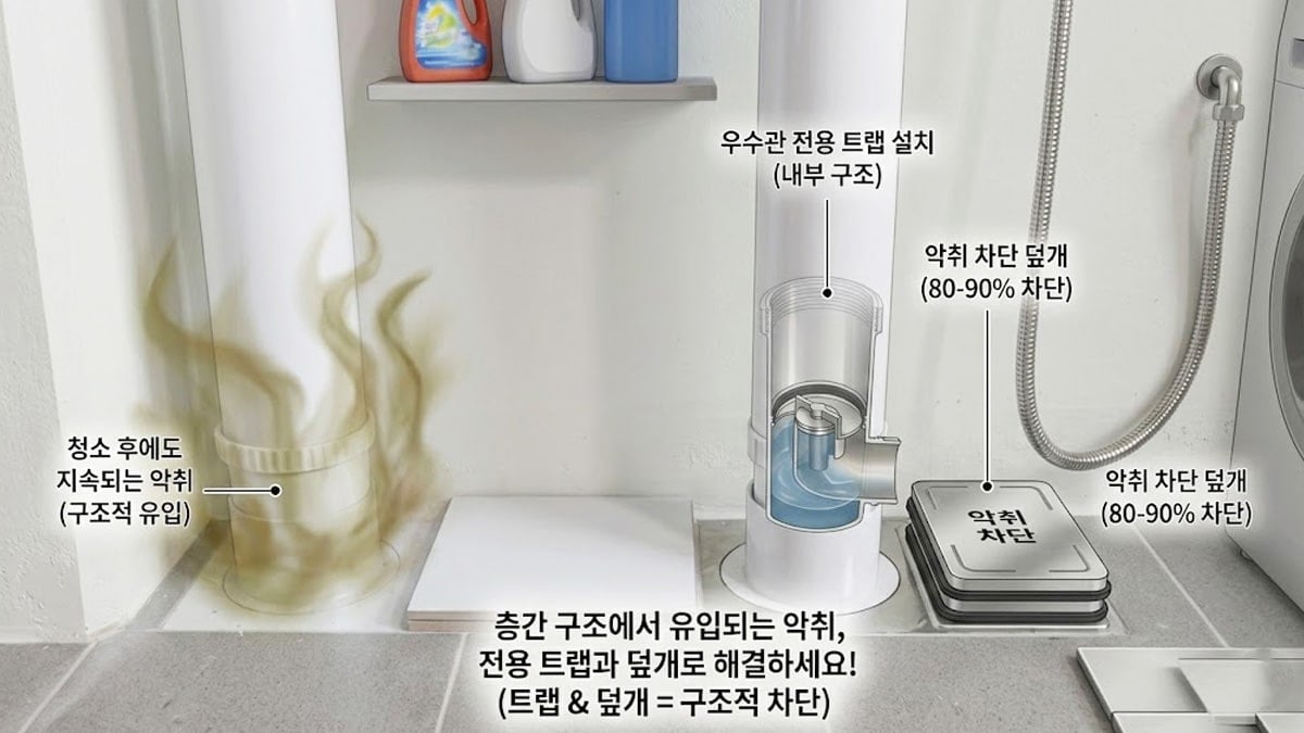 베란다 우수관 청소법 베란다 우수관 청소법