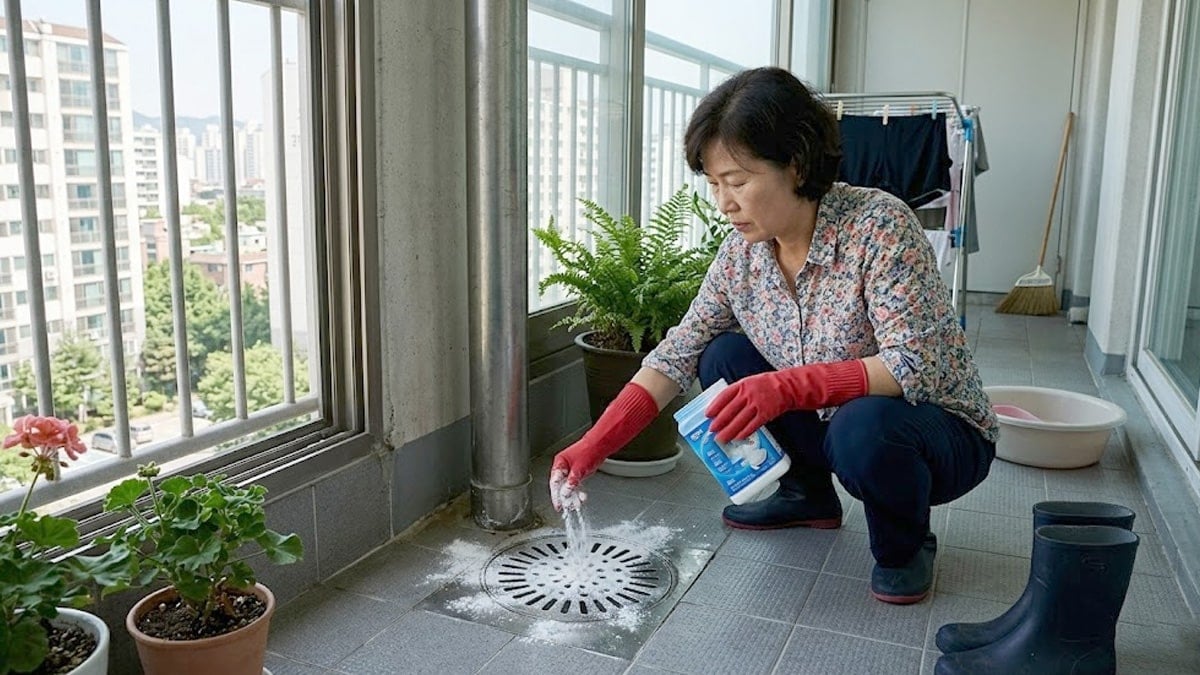 냄새나는 우수관에 ‘이 가루’ 뿌려보세요…악취·벌레까지 한 번에 잡을 수 있습니다