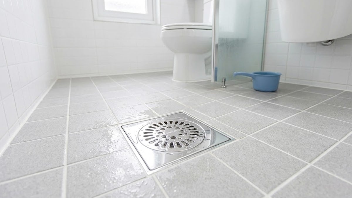 깨끗한 욕실 배수구