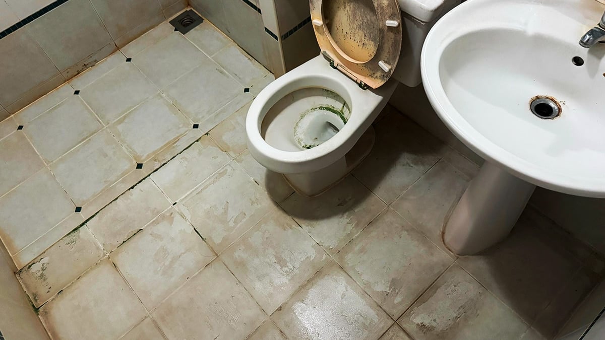 물때 낀 욕실 물때 낀 욕실