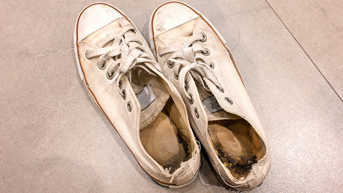 더러워진 흰 운동화에 ‘이 생활용품’ 발라보세요…새 것처럼 다시 돌아옵니다