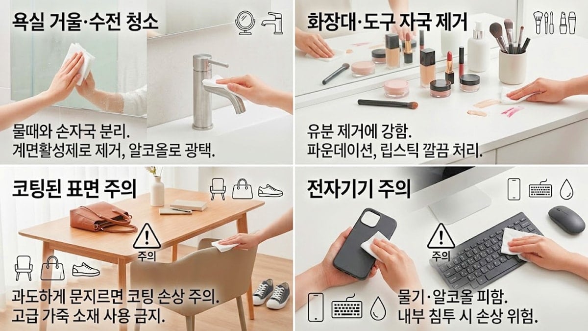 클렌징티슈 활용법 클렌징티슈 활용법