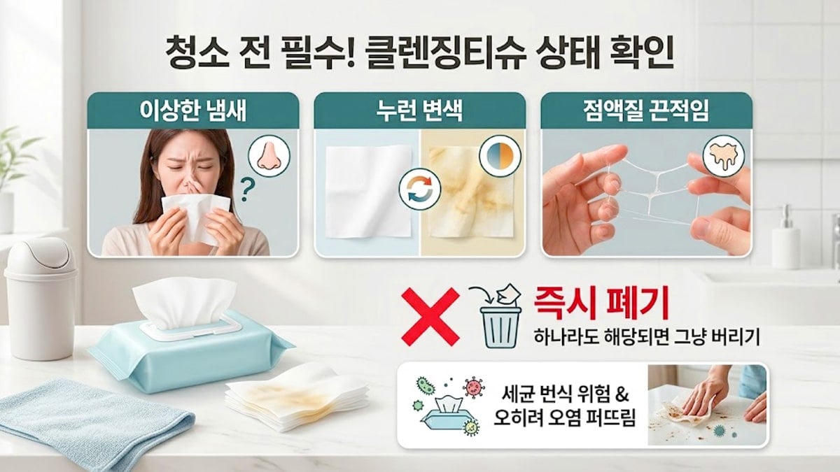버려야 할 클렌징티슈 버려야 할 클렌징티슈