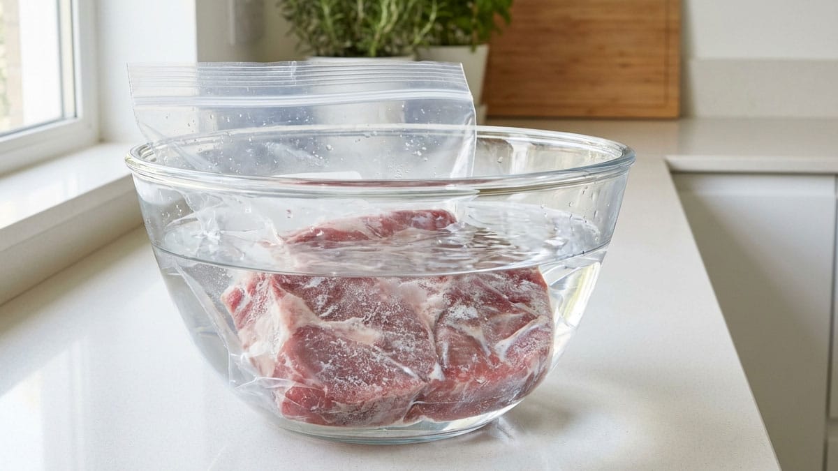 상온 해동이 제일 좋은 줄 알았는데…냉동고기 이제부터 ‘이 물’에 담가서 해동 하세요