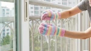 수면양말 방충망 청소