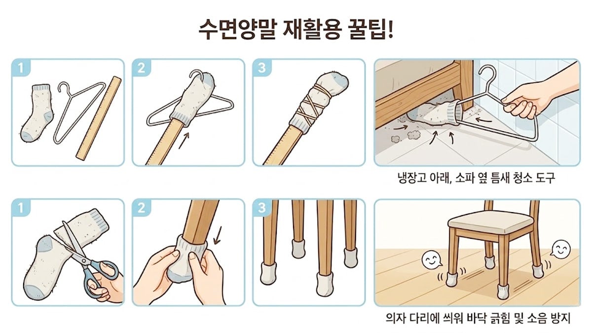 수면양말 활용법