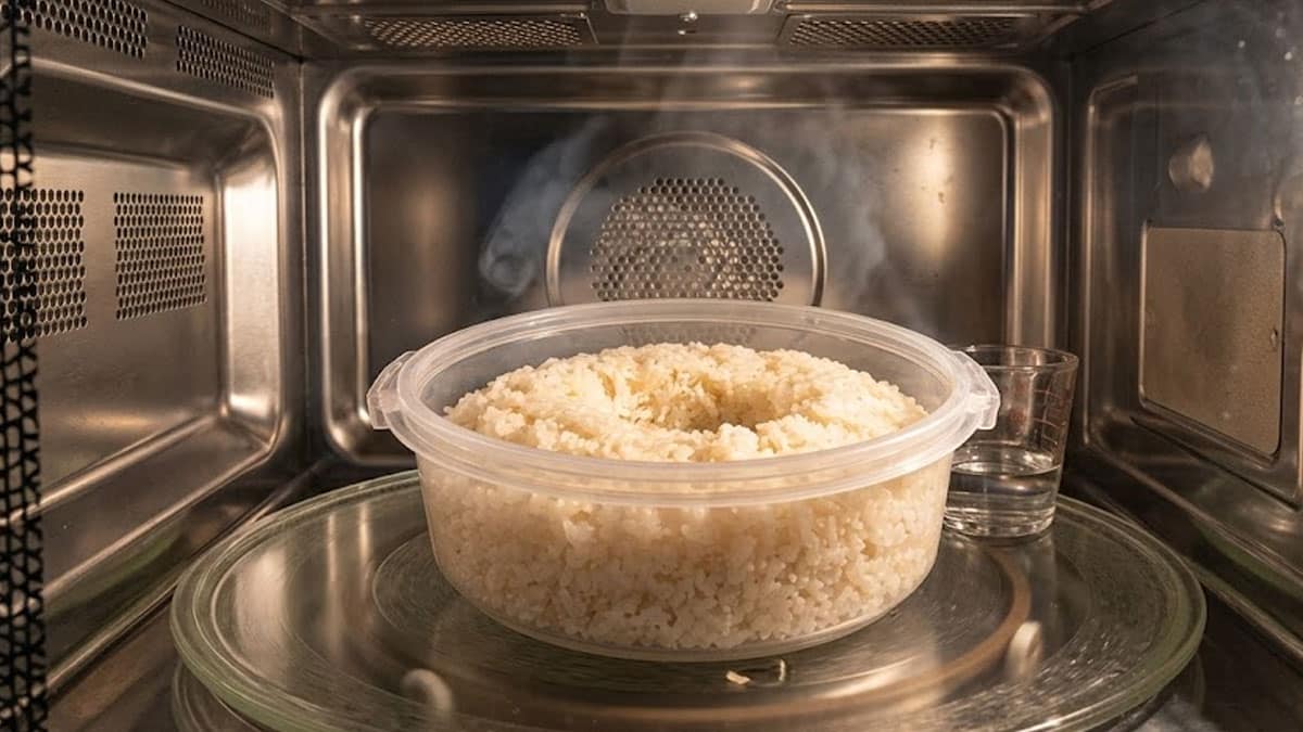 전자레인지에 밥 돌리기 전에 ‘가운데’ 비워보세요…한 번 알면 평생 써먹습니다