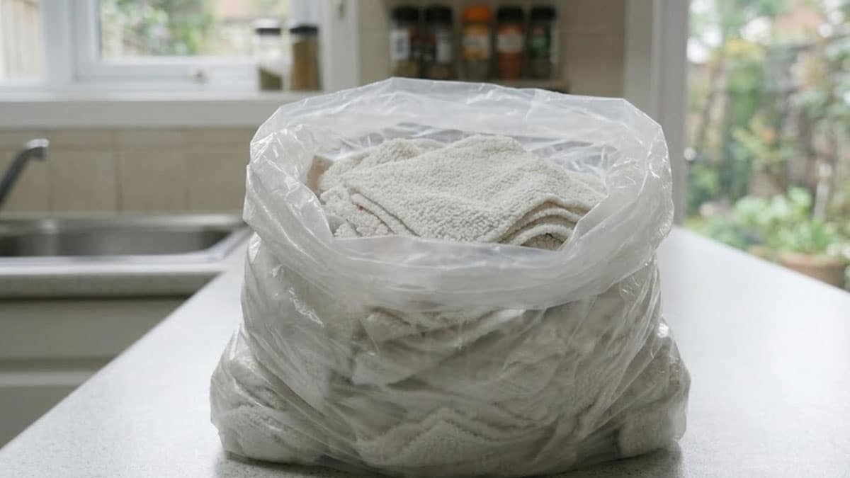 매일 쓰는 행주 빨지 말고 ‘이렇게’ 해보세요…냄새부터 세균까지 싹 잡습니다