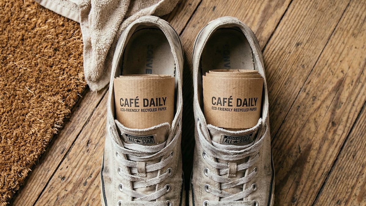 컵홀더를 활용한 신발건조