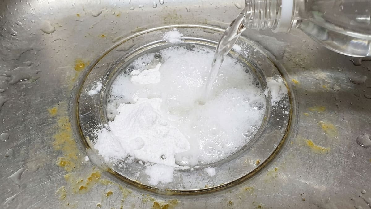 베이킹소다 식초