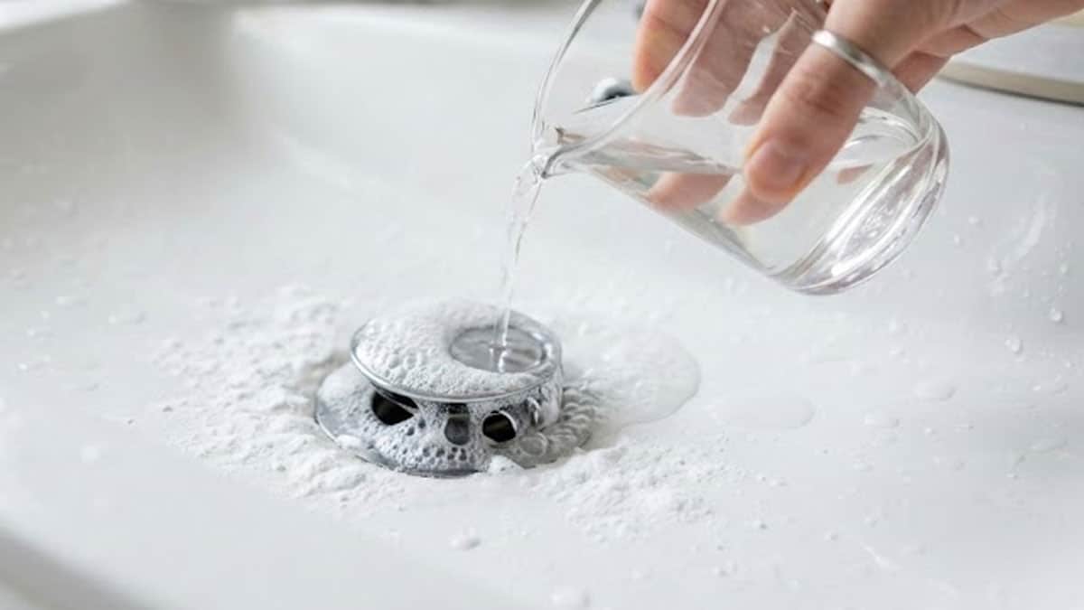 베이킹소다 식초