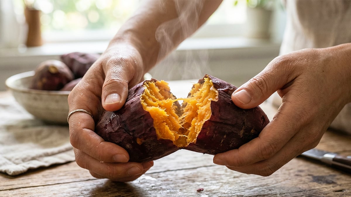 김 나는 고구마 김 나는 고구마