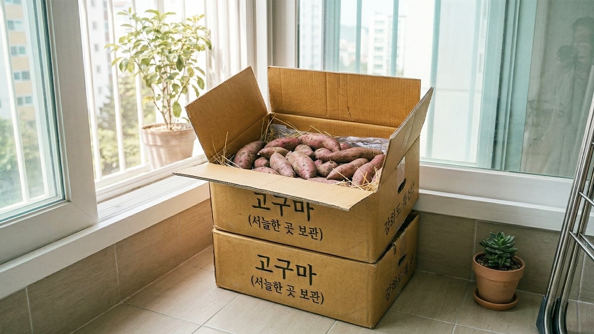 고구마 보관법 고구마 보관법