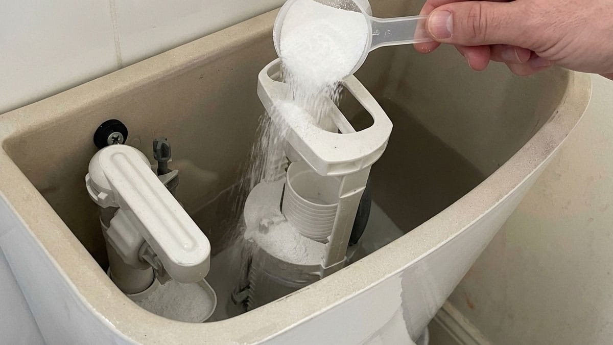 변기 물탱크 청소 안 했다면 지금 바로 ‘과탄산소다’만 넣어보세요…냄새 원인이 여기 있었습니다