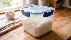 씻을 쌀 보관법