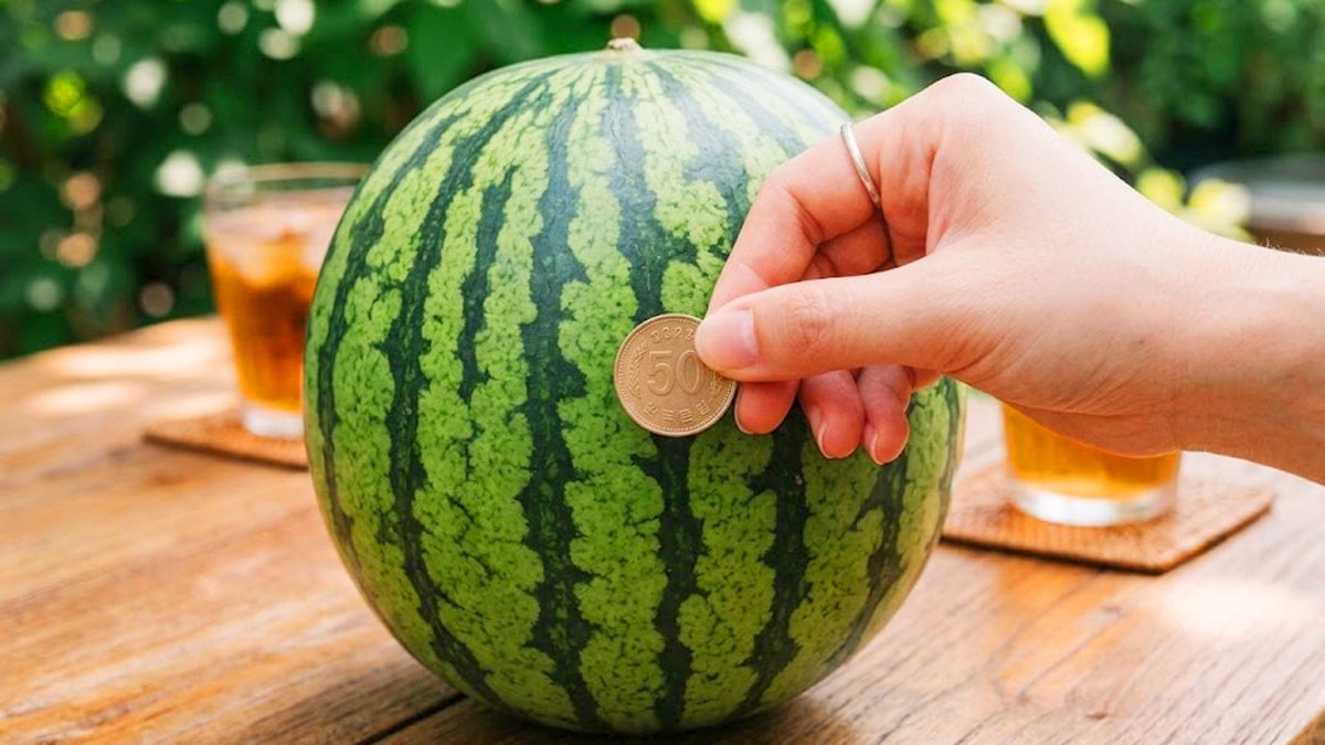 수박 살 때 ’50원’짜리 대어보세요…다시는 실패하지 않습니다