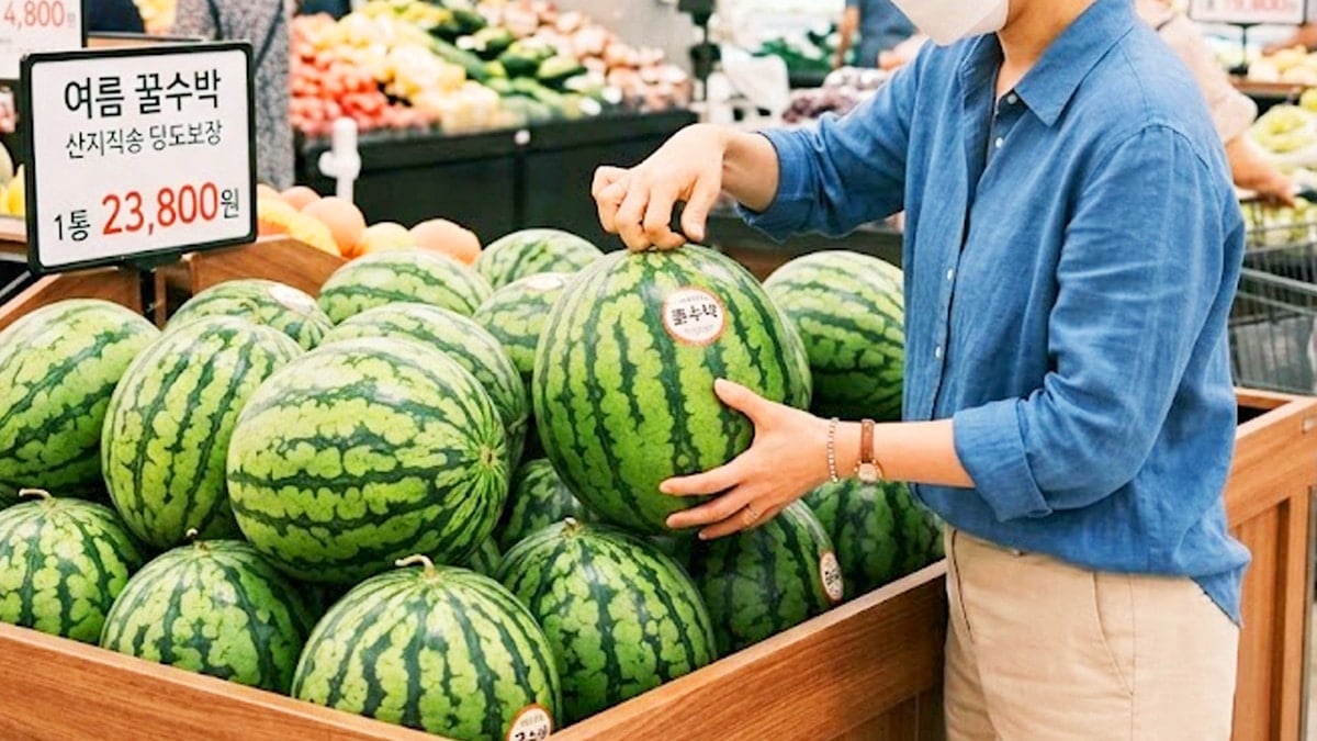 맛있는 수박 고르는 법