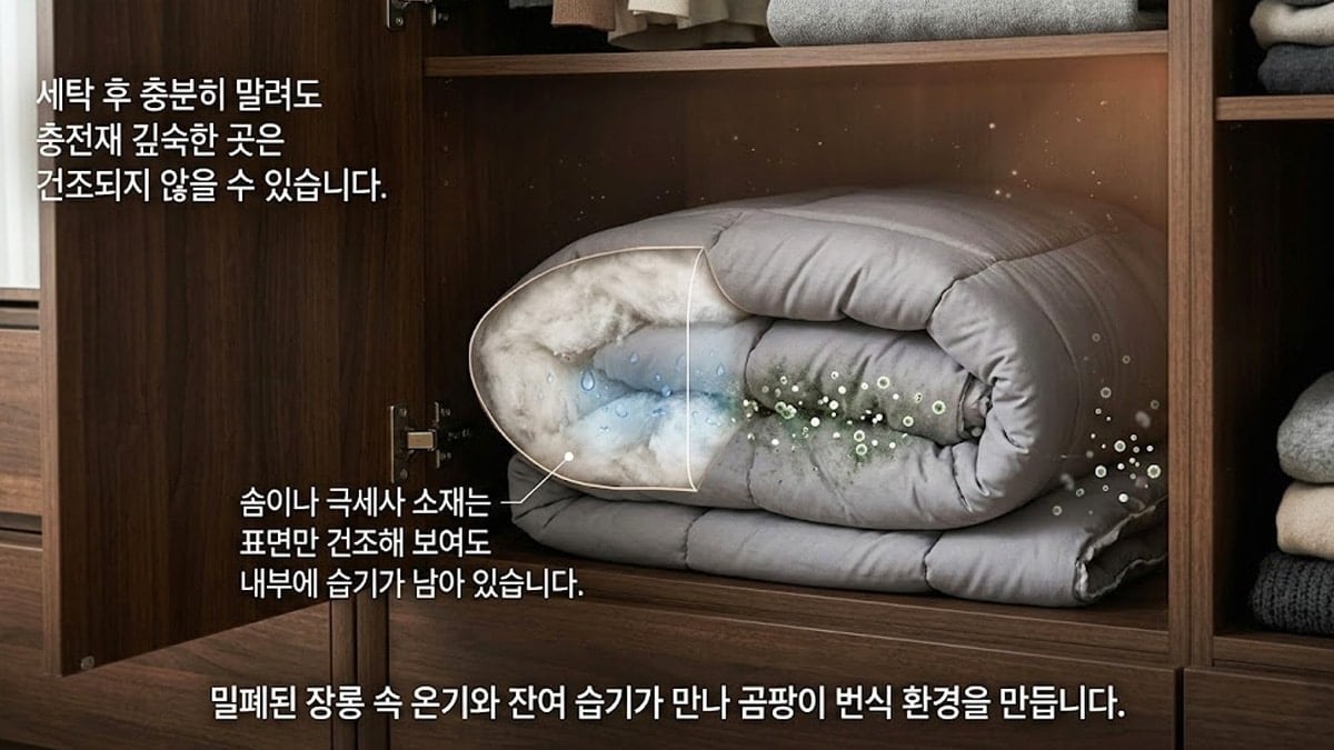 겨울 이불 보관법